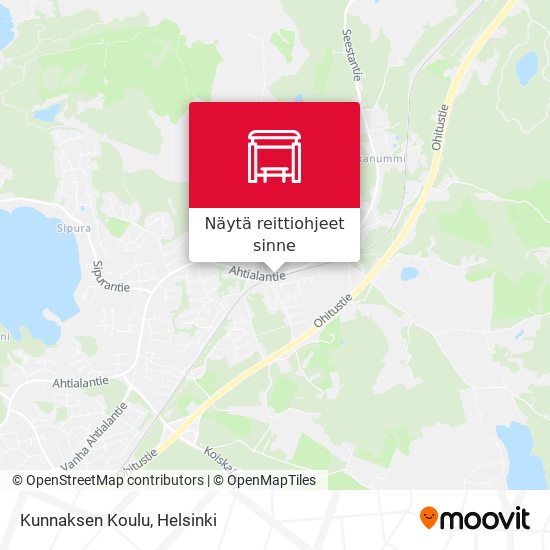 Kunnaksen Koulu kartta