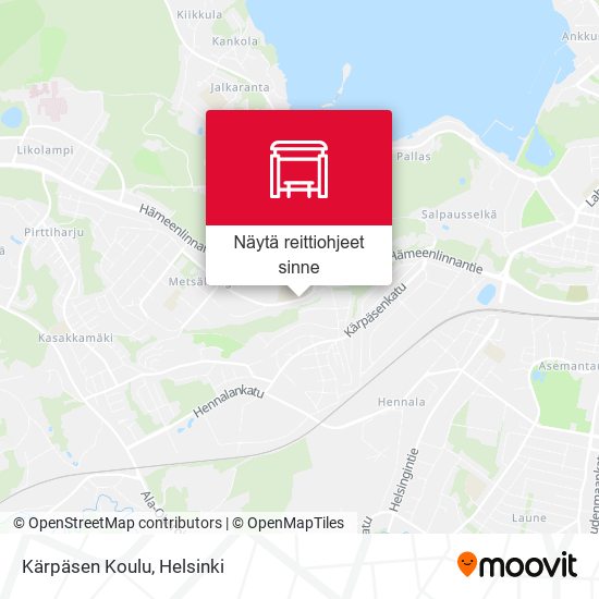 Kärpäsen Koulu kartta