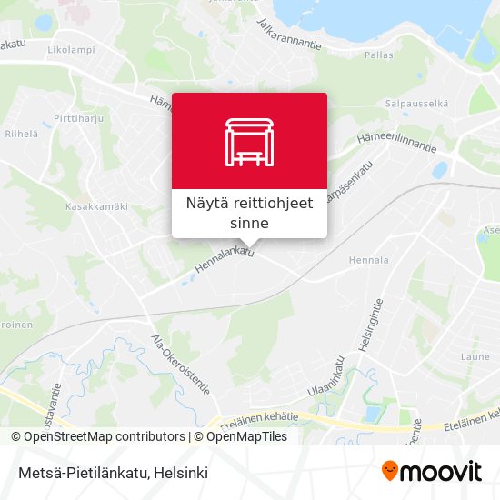Metsä-Pietilänkatu kartta