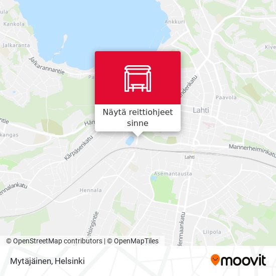Mytäjäinen kartta