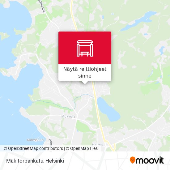 Mäkitorpankatu kartta