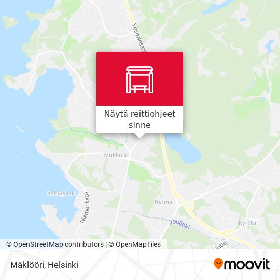 Mäklööri kartta