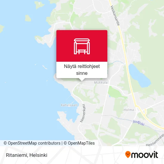 Ritaniemi kartta
