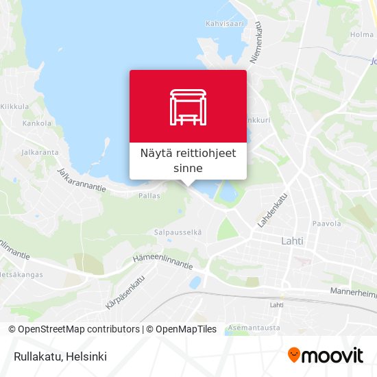 Rullakatu kartta