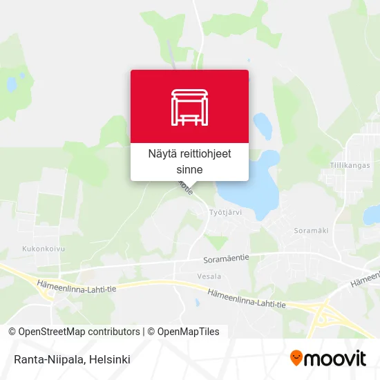 Ranta-Niipala kartta