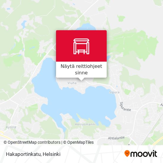 Hakaportinkatu kartta