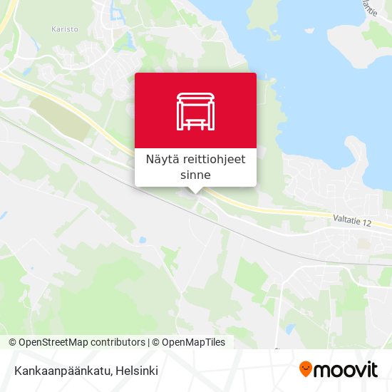 Kankaanpäänkatu kartta