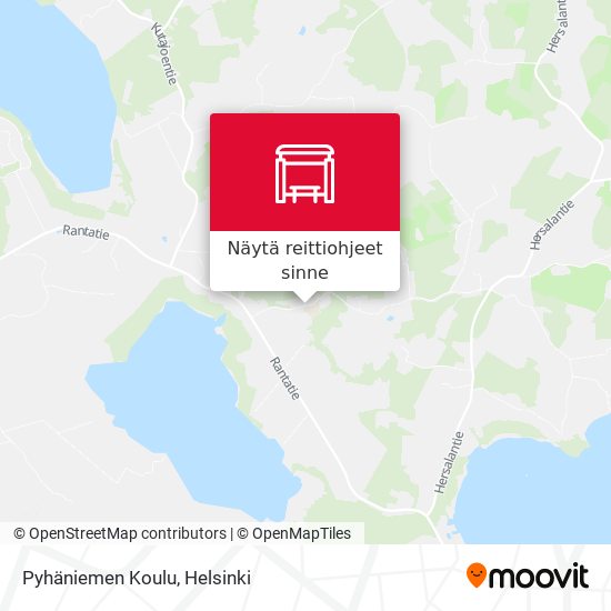 Pyhäniemen Koulu kartta