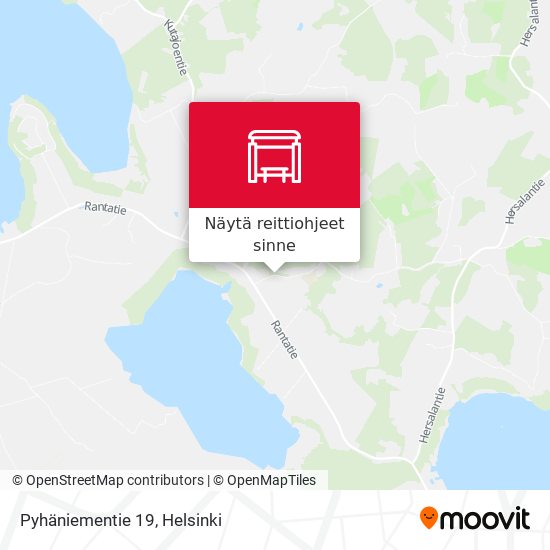 Pyhäniementie 19 kartta