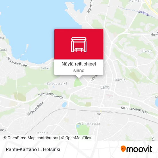 Ranta-Kartano L kartta