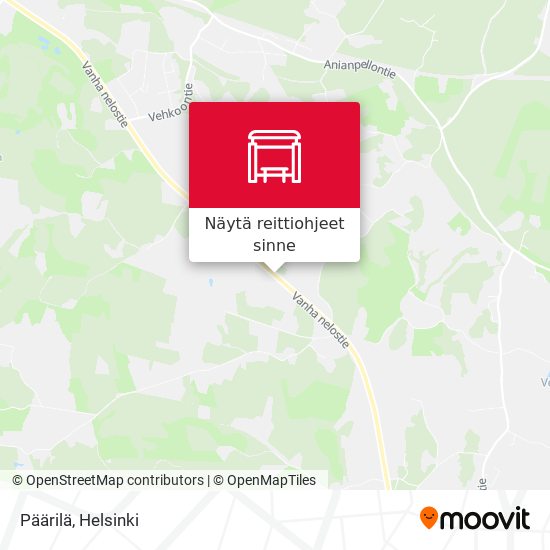 Päärilä kartta