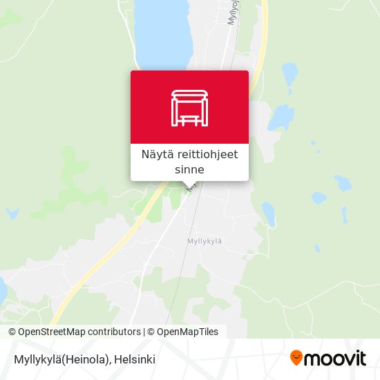 Myllykylä(Heinola) kartta