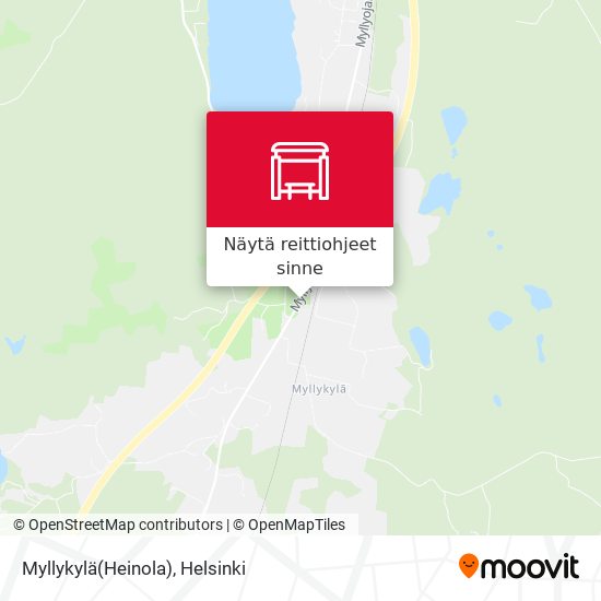 Myllykylä(Heinola) kartta