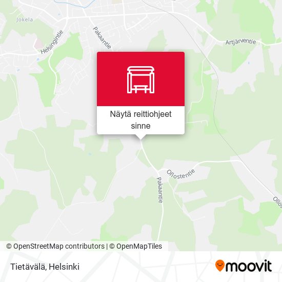Tietävälä kartta