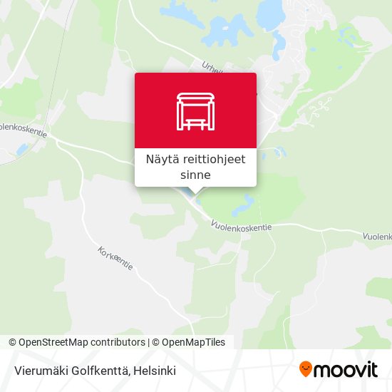 Vierumäki Golfkenttä kartta