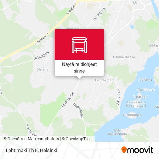 Lehtimäki Th E kartta