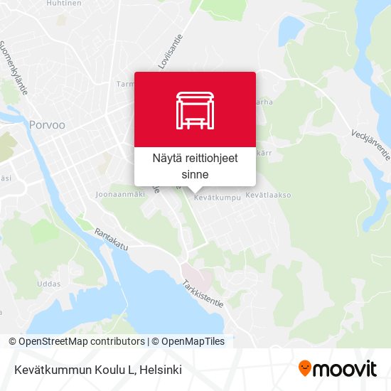 Kevätkummun Koulu L kartta