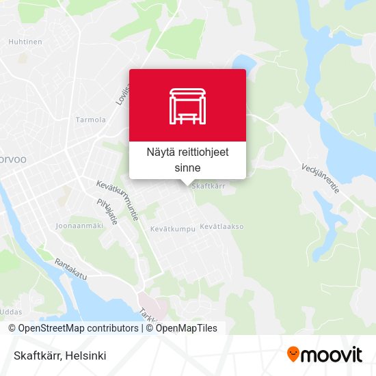 Skaftkärr kartta