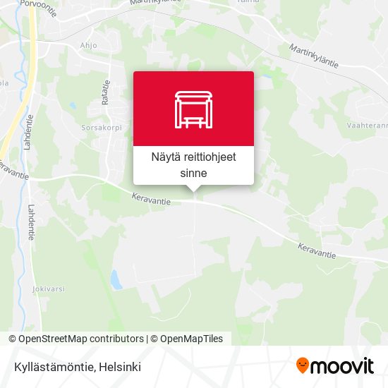 Kyllästämöntie kartta