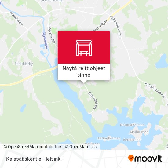Kalasääskentie kartta