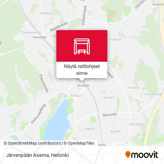 Järvenpään Asema kartta