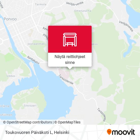 Toukovuoren Päiväkoti L kartta