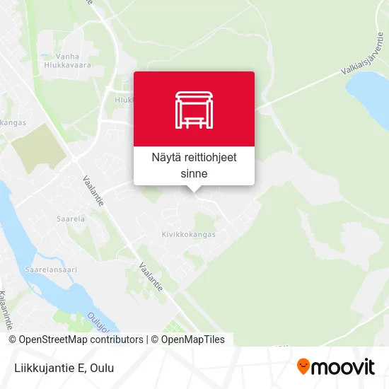 Liikkujantie E kartta