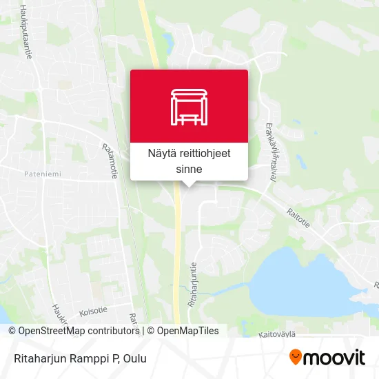 Ritaharjun Ramppi P kartta