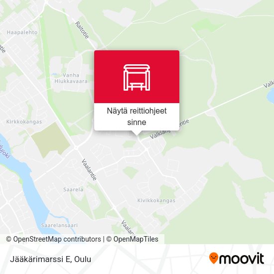 Jääkärimarssi E kartta