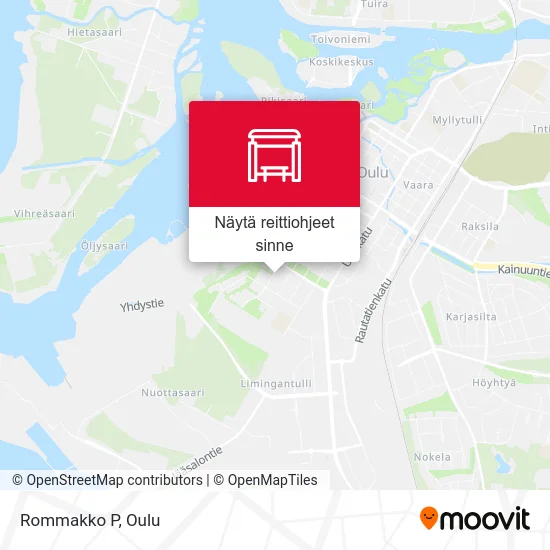 Rommakko P kartta