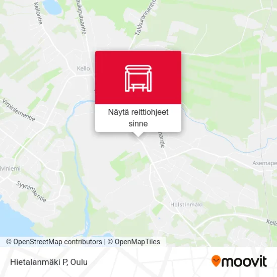 Hietalanmäki P kartta