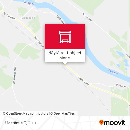 Määtäntie E kartta