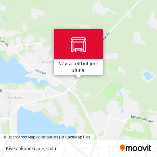 Kivikankaankuja E kartta