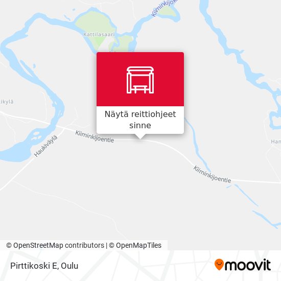Kuinka päästä kohteeseen Pirttikoski E paikassa Haukipudas kulkuvälineellä  Bussi?