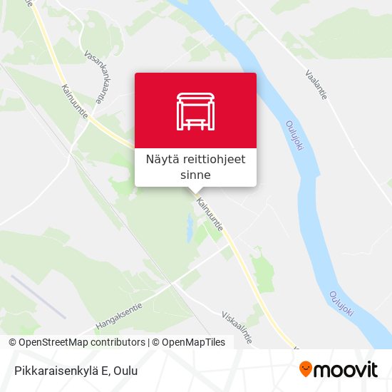 Pikkaraisenkylä E kartta