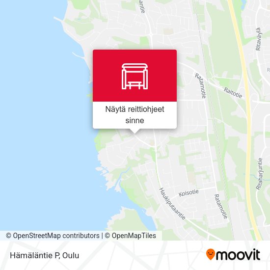 Hämäläntie P kartta