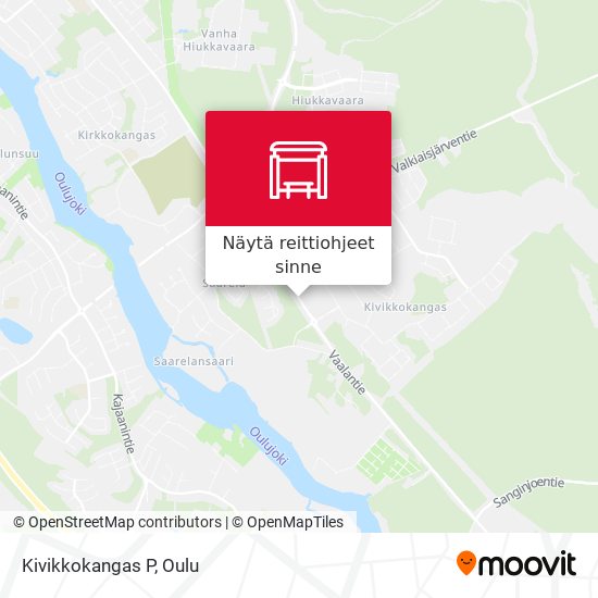 Kivikkokangas P kartta