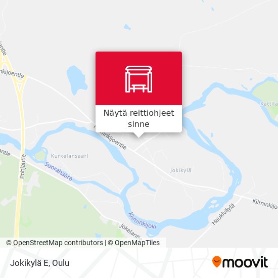 Jokikylä E kartta