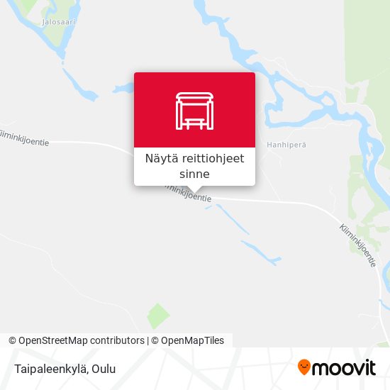 Taipaleenkylä kartta