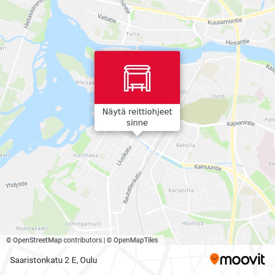 Saaristonkatu 2 E kartta