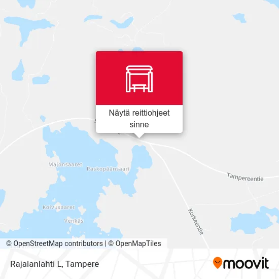 Rajalanlahti L kartta