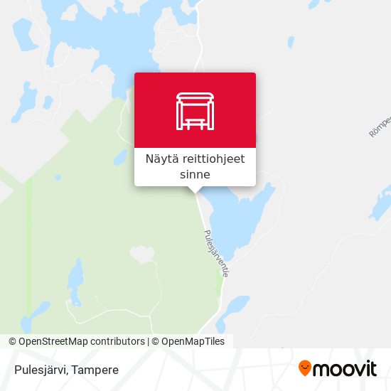 Pulesjärvi kartta