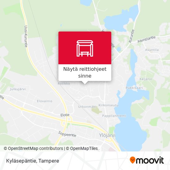 Kyläsepäntie kartta