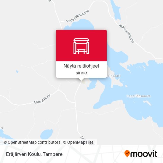 Eräjärven Koulu kartta
