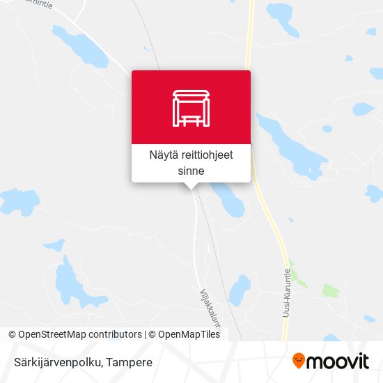 Särkijärvenpolku kartta