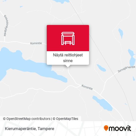 Kierumaperäntie kartta