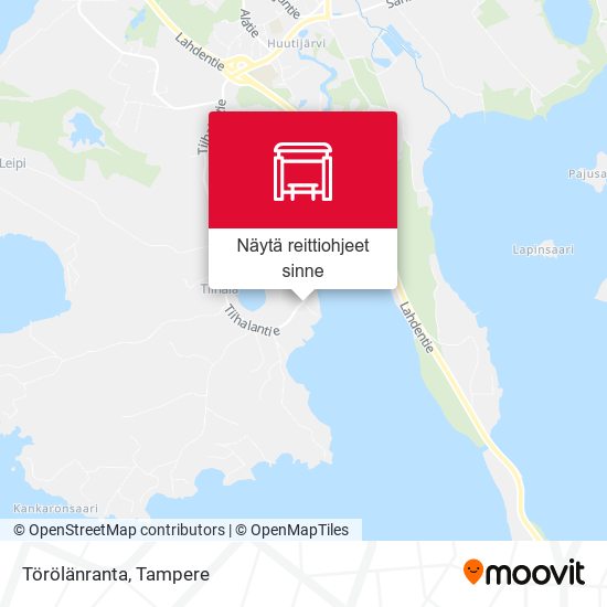 Törölänranta kartta