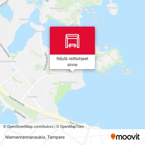 Niemenrannanaukio kartta