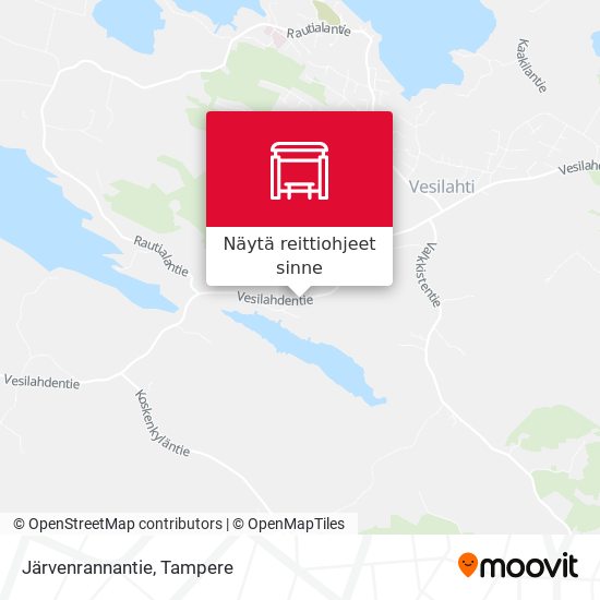 Järvenrannantie kartta