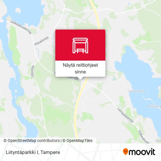 Liityntäparkki I kartta